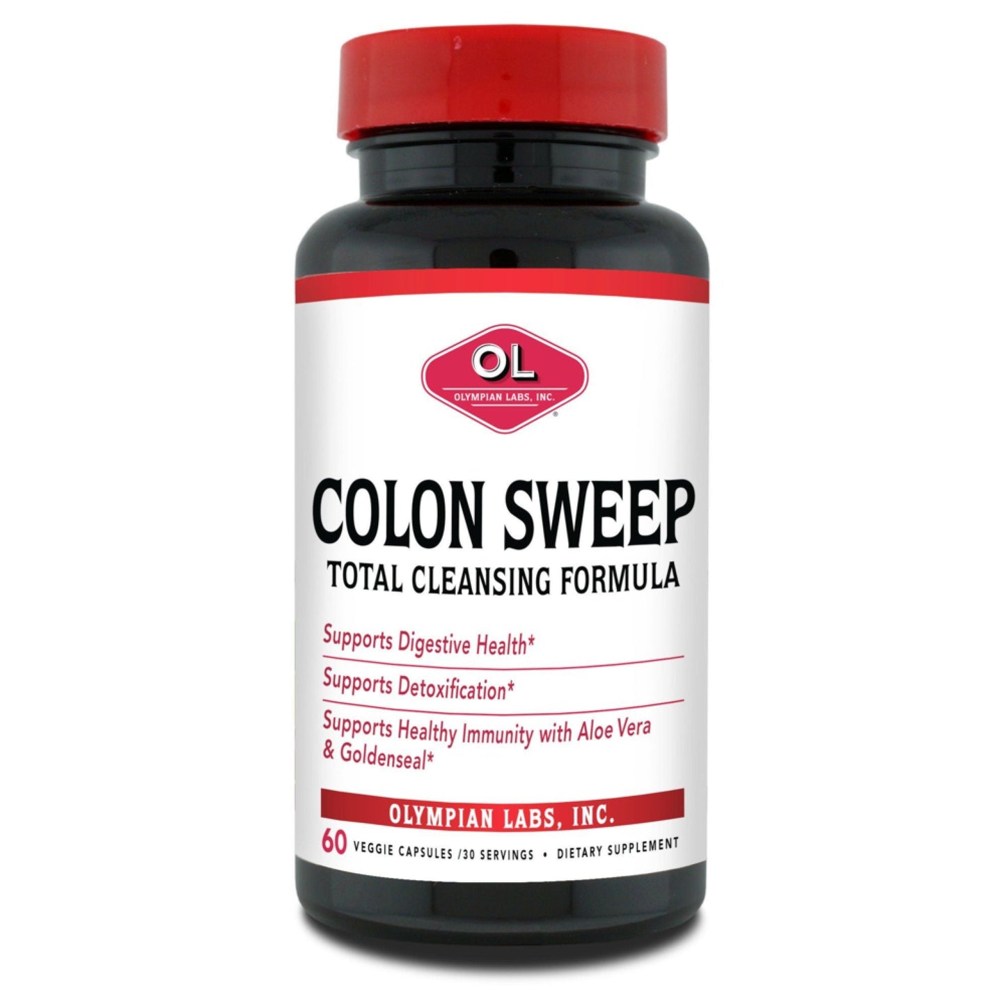 Colon Cleanse CP 60 supplement bottle from Pasteur Pharmacy, featuring dietary vitamins and detox formula for digestive health.