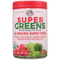 Country Farms Super Greens organic superfoods powder in berry flavor, 10.6 oz, from Pasteur Pharmacy vitamins and supplements.