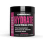 Cybergenics Hydrate Gummies with vital electrolytes for hydration and recovery, showing a bottle of 60 gummies from Pasteur Pharmacy.