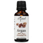 Difeel Pure Essential Argan Oil 1 oz bottle, natural vitamin supplement and skincare oil, with a clear glass container and dropper cap