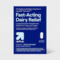 Fast Acting Lactase Enzyme caplets from Pasteur Pharmacy, 9000 FCC Units, dietary supplement for digestion support