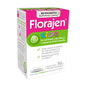 Florajen 4 Kids probiotic dietary supplement capsules in a bottle, designed for children's digestive health.