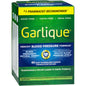 Garlique healthy blood pressure formula odor-free garlic caplets in bottle, dietary supplement for cardiovascular health