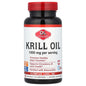 Bottle of Pasteur Pharmacy Krill Oil Gc 1000 mg supplements with 60 softgel capsules, dietary omega-3 supplement for overall health.