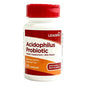 Leader Acidophilus probiotic dietary capsules for digestive health support, shown in a bottle with 30 capsules.