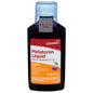Pasteur Pharmacy Melatonin Liquid supplement bottle with cherry flavor, 6 fl oz, featuring a white cap and label.