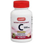 Leader Vitamin C 500mg chewables from Pasteur Pharmacy, 100 tablets, dietary supplement with orange-flavored vitamin supplement tablets.