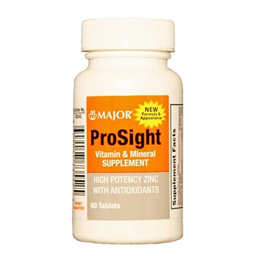 Major ProSight vitamin and mineral supplement tabs by Pasteur Pharmacy, 60-count bottle, dietary vitamins and mineral supplement tabs