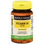 Mason Natural Vitamin B1 100mg tablets in a bottle, dietary supplement for energy and nerve support.