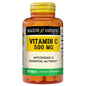 Mason Natural Vitamin C 500 mg supplement bottles with 100 tablets, dietary vitamins and supplements for immune support