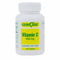 Bottle of McKesson Vitamin C 250 mg supplements with 100 tablets in a clear plastic bottle.