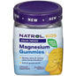 Natrol Kids Magnesium Calm/Mood Gummies in Razzilicious flavor, vitamin supplement for children promoting relaxation and mood support.