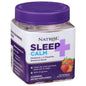 Natrol Sleep Calm Melatonin Gummies in strawberry flavor, 60 count, dietary vitamins and supplements for rest and relaxation.