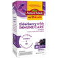 Nature Made Elderberry with Immune Care fast dissolve tablets, Vitamin & Supplement bottle with tablets inside.