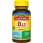 Nature Made Extra Strength Vitamin B12 3000mcg softgels for energy and metabolism support, shown in a bottle of 60 softgels.