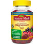 Nature Made Mixed Berry Magnesium Glycinate supplement bottle featuring 100 mg high absorption dietary vitamins and supplements.