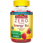 Nature Made Zero Sugar Vitamin B12 Energy Gummies in raspberry flavor, designed for brain support and supplement intake.