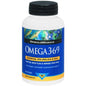 Nature's Bounty Omega 3-6-9 softgels for heart health, mercury-free dietary supplement in 60 softgels.