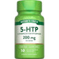 Nature's Truth 5-HTP capsules in a bottle, dietary supplement for mood support, 200 mg, 50 count, natural vitamins and supplements.