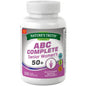 Nature's Truth ABC Complete Senior Women's Multivitamin bottle of vitamins and supplements with colorful label and capsule images
