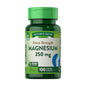 Bottle of Nature's Truth Magnesium 250 Mg vitamins and supplements from Pasteur Pharmacy on a white background.