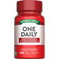Nature's Truth One Daily Essential Multivitamin bottle with 100 tablets, in a white container with label showing vitamin details.