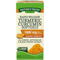 Nature's Truth rapid release turmeric curcumin softgels in a bottle, dietary supplement for joint and inflammation support