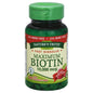 Nature's Truth biotin tablets with natural berry flavor, fast dissolve formula, 10,000 mcg biotin supplement in vitamin and supplement category.