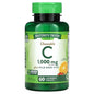 Nature's Truth Vitamin C 1000mg with Wild Rose Hips chewable tablets for immune support, shown in a bottle with colorful tablets.