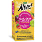 Nature's Way Alive! Hair, Skin, Nails multivitamin softgels in strawberry flavor, dietary supplement for hair and skin health.