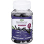 Nature's Way Sambucus Elderberry Gummies, dietary vitamins and supplements in a bottle with colorful gummy tablets.