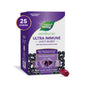 Nature's Way Sambucus Ultra Immune Juicy Burst Vitamins C D3 elderberry berry-flavored chewables, supplement for immune support