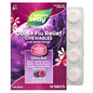 Chewable Nature's Way Umcka Cold+Flu supplement in berry flavor, featuring colorful chewable tablets for immune support.