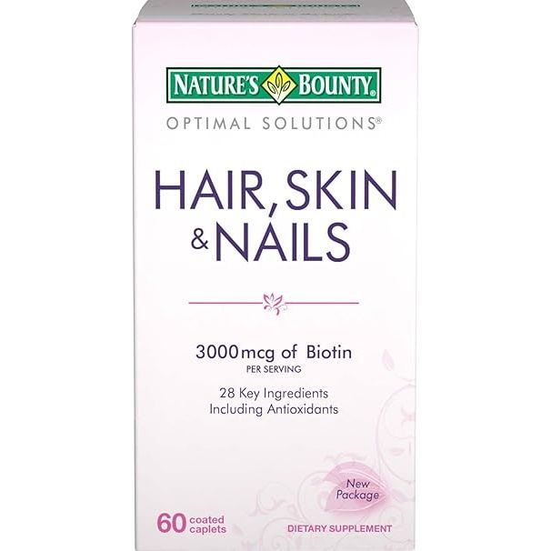 Natures Hair Skin Nails formula in a bottle, dietary vitamins and supplements by Pasteur Pharmacy for healthy hair, skin, and nails.
