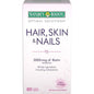 Natures Hair Skin Nails formula in a bottle, dietary vitamins and supplements by Pasteur Pharmacy for healthy hair, skin, and nails.