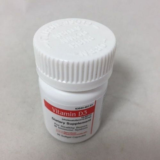 Nnodum Pharma Vitamin D3 10,000 IU softgels in a bottle, dietary supplement for bone health and immune support.