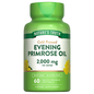 Bottle of NT Evening Primrose Gc 2,000mg cold softgels from Pasteur Pharmacy, dietary supplement for skin and hormonal health.