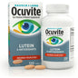 Ocuvite Eye Health Formula with Lutein supplement bottles, daily vitamins and minerals for eye support, 120 count bottle from Pasteur Pharmacy