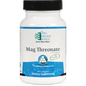 Ortho Molecular Mag Threonate supplement in 60 capsules, dietary vitamins and minerals for supporting magnesium levels.