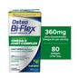 Osteo Bi-Flex Advanced Omega-3 Joint Complex supplement with algae oil for joint support, shown in bottle with capsules.