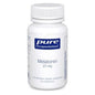 Pure Encapsulations Melatonin 20 mg capsules, dietary supplement for sleep support, displayed in a bottle with 60 capsules.