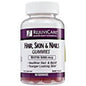 RejuviCare Biotin 2000 mcg Gummies in berry flavor, dietary vitamins and supplements with colorful gummy shapes.