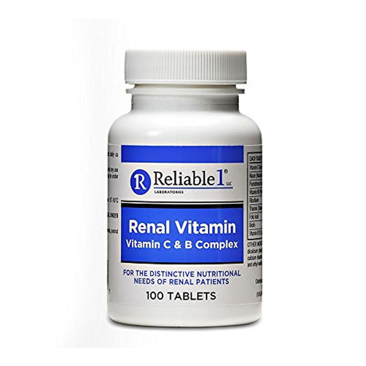 Reliable 1 Vitamin C & B Complex supplements in a bottle, designed to support immune health and energy.