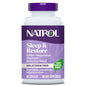 Bottle of Pasteur Pharmacy Sleep / Restore CP 60 Melatonin supplements, featuring white and purple packaging with label details.