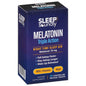 Sleep Soundly Melatonin Triple Action 10 mg tablets by Pasteur Pharmacy, showing a bottle of 30 melatonin supplement tablets.