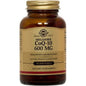 Solgar CoQ-10 600 mg Megasorb softgels in a bottle, dietary vitamin supplement for energy and heart health.