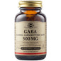 Solgar L-Tyrosine 500 mg vegetable capsules, dietary supplement for mental focus and energy, in a bottle.