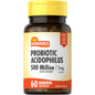 Sundance Probiotic Acidophilus Quick Release capsules in a bottle, dietary supplement from Pasteur Pharmacy for digestive health