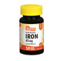 Sundance Slow Release Iron supplement by Nature's Truth in a bottle of 50 vitamin and supplement tablets.