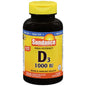 Sundance Vitamins D3 1000 IU supplement in a bottle of 300 tablets, natural vitamin D support by Pasteur Pharmacy